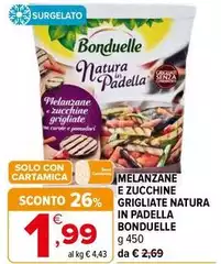 Bonduelle - Melanzane E Zucchine Grigliate Natura In Padella Bonduelle - Melanzane E Zucchine Grigliate Natura In Padella