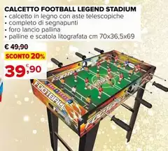 Calcetto Football Legend Stadium Calcetto Football Legend Stadium