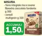 Misura - Farro Integrale Riso E Avena Fibrextra Cioccolato Fondente Misura - Farro Integrale Riso E Avena Fibrextra Cioccolato Fondente