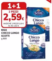 Scotti - Riso Chicco Lungo Scotti - Riso Chicco Lungo