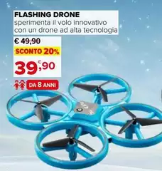 Flashing Drone