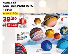 Ravensburger - Puzzle 3d Il Sistema Planetario Ravensburger - Puzzle 3d Il Sistema Planetario