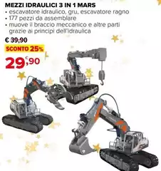 Mars - Mezzi Idraulic 3 In 1 Mars - Mezzi Idraulic 3 In 1