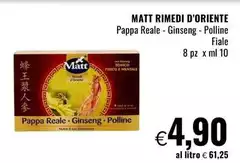Matt - Pappa Reale - Ginseng - Poline Fiale