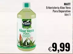 Matt - Erboristeria Aloe Vera Pura Depurativo