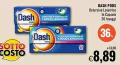 Dash - Pods Detersivo Lavatrice In Capsule Dash - Pods Detersivo Lavatrice In Capsule