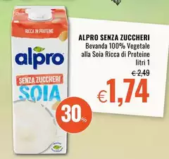Alpro - Bevanda 100% Vegetale Alla Soia Ricca Di Proteine Alpro - Bevanda 100% Vegetale Alla Soia Ricca Di Proteine