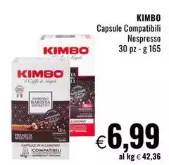 Kimbo - Capsule Compatibili Nespresso Kimbo - Capsule Compatibili Nespresso