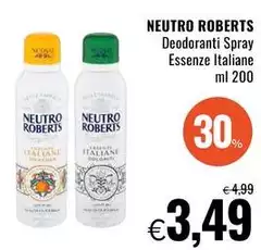 Neutro Roberts - Deodoranti Spray Essenze Italiane
