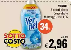 Vernel - Ammorbidente Concentrato Vernel - Ammorbidente Concentrato
