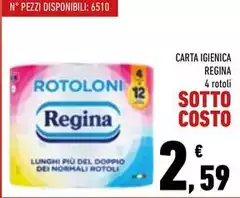 Regina - Carta Igienica Regina - Carta Igienica
