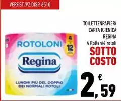 Regina - Carta Igienica Regina - Carta Igienica