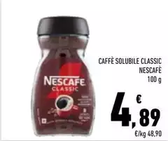 Nescafé - Caffè Solubile Classic