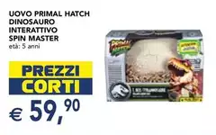 Spin master - Uovo Primal Hatch Dinosauro Interattivo Spin master - Uovo Primal Hatch Dinosauro Interattivo