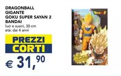 Corti - Dragonball Gigante Goku Super Sayan 2