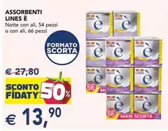 Lines - Assorbenti É Lines - Assorbenti É