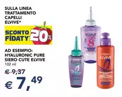 L'Oreal - Sulla Linea Trattamento Capelli Elvive