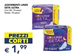 Lines - Assorbenti Seta Ultra Lines - Assorbenti Seta Ultra