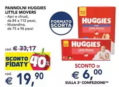 Huggies - Pannolini Little Movers Huggies - Pannolini Little Movers