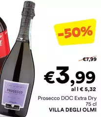 Villa Degli Olmi - Prosecco DOC Extra Dry Villa Degli Olmi - Prosecco DOC Extra Dry