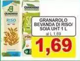 Granarolo - Bevanda Di Riso/ Soia UHT Granarolo - Bevanda Di Riso/ Soia UHT