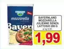 Bayernland - Mozzarella Julienne Senza Lattosio