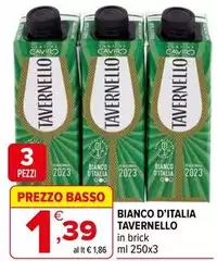 Tavernello - Bianco D'italia Tavernello - Bianco D'italia