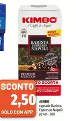 Kimbo - Capsule Barista Espresso Napoli Kimbo - Capsule Barista Espresso Napoli