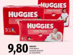 Huggies - Little Movers Pannolini Assortiti Huggies - Little Movers Pannolini Assortiti