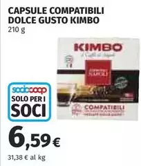 Kimbo - Capsule Compatibili Dolce Gusto Kimbo - Capsule Compatibili Dolce Gusto
