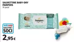 Pampers - Salviettine Baby-Dry Pampers - Salviettine Baby-Dry