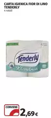 Tenderly - Carta Igienica Fior Di Lino Tenderly - Carta Igienica Fior Di Lino