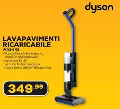 Dyson - Lavapavimenti Ricaricabile Dyson - Lavapavimenti Ricaricabile