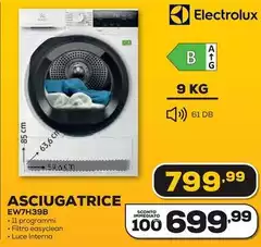 Electrolux - Aciugatrice Ew7h39b Electrolux - Aciugatrice Ew7h39b