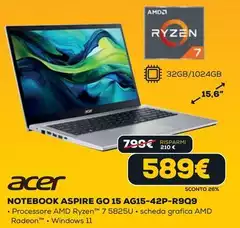 Acer - Notebook Aspire Go 15AG15-42P-R9Q9 Acer - Notebook Aspire Go 15AG15-42P-R9Q9