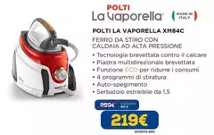Polti -  La Vaporella Xm84c Polti -  La Vaporella Xm84c