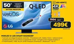 LG - Miniled Q-Led Smart 50QNED8F