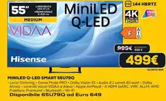 Hisense - Q-Led Smart 55U790