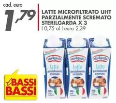 Sterilgarda - Latte Microfiltrato UHT Parzialmente Scremato Sterilgarda - Latte Microfiltrato UHT Parzialmente Scremato