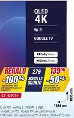 Google - Qled 4k Wi-fi Tv Google - Qled 4k Wi-fi Tv