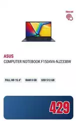 Asus - Computer Notebook F1504va-NJ23384W Asus - Computer Notebook F1504va-NJ23384W