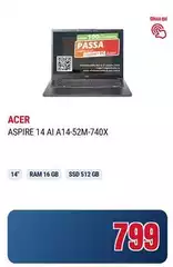 Acer - Aspire 14 AI A14-52M-740X Acer - Aspire 14 AI A14-52M-740X