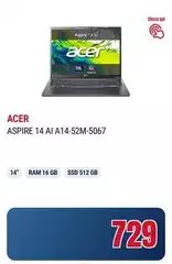 Acer - Aspire 14 AI A14-52M-5067 Acer - Aspire 14 AI A14-52M-5067