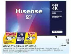Hisense - Tv Qled 4k 55" 55E79Q Hisense - Tv Qled 4k 55" 55E79Q
