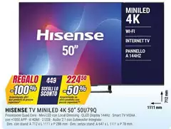 Hisense - Tv Miniled 4k 50" 50u790 Hisense - Tv Miniled 4k 50" 50u790