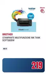 Brother - Stampante Multifunzione Ink Tank DCPt580DW Brother - Stampante Multifunzione Ink Tank DCPt580DW