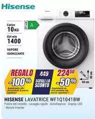 Hisense - Lavatrice WF 1Q1041BW Hisense - Lavatrice WF 1Q1041BW