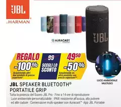 Jbl - Speaker Bluetooth Portatile Grip