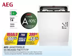 Aeg - Lavastoviglie Da Incasso FSE77717P
