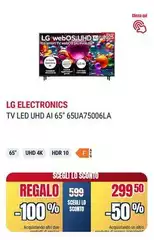 LG - Tv Led Uhd Ai 65" 65UA75006LA LG - Tv Led Uhd Ai 65" 65UA75006LA